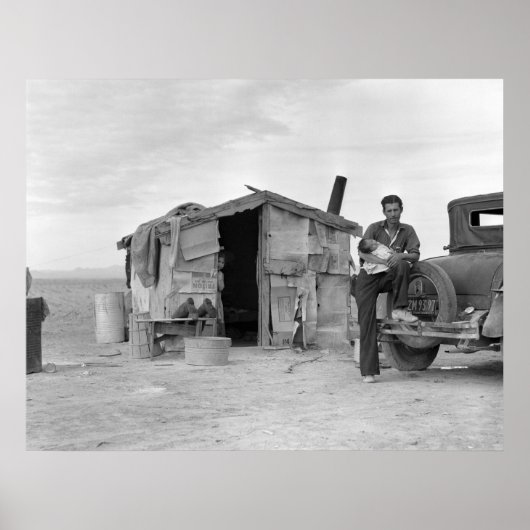 移住労働者: 1937年 ポスター (正面)