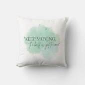 移保動し最高のてもインスピレーション来を受ける クッション (正面)