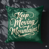 移保動する山やる気を起こさせるデザイン クッション