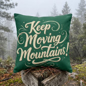 移保動する山やる気を起こさせるデザイン クッション