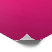 移保動と行きストップの引用文（ピンク） ポスター (角)