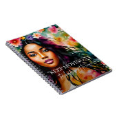 移保動メラニン女性勇気付けられる引用文 ノートブック (右側)