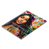 移保動メラニン女性勇気付けられる引用文 ノートブック (左側)