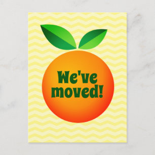 移動おもしろいしたアドレスの変更 ポストカード