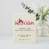 移動された発表(赤) 案内ポストカード (スタンド正面)