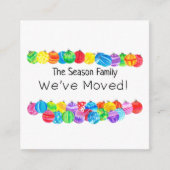 移動したクリスマスバウツ エンクロージャーカード (正面)