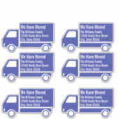 移動したトラック シール (正面)