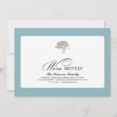 移動したファミリーツリー 案内状 (正面)