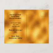 移動したブラック金ゴールド都市の国 案内ポストカード (裏面)