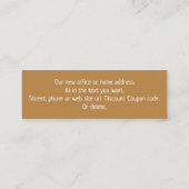 移動したマウス スキニー名刺 (裏面)