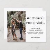 移動した予算来写真移動カード (正面/裏面)