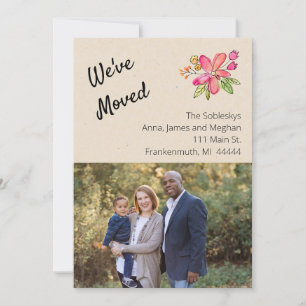 移動した写真フローラ 招待状