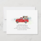 移動した水の色レッドトラック新しいアドレス移動 (裏面)