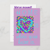 移動した！空白の行1 招待状 (正面/裏面)