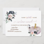 移動しました,水彩のきらきらしたかぼちゃ,花 (正面)