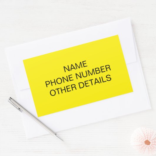 移動する大学の保管ボックスラベル 長方形シール (封筒)