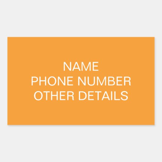 移動する大学の保管ボックスラベル 長方形シール (正面)