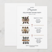 移動する宴会の招待状 招待状 (正面/裏面)