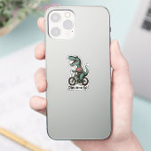 移動する恐竜 シール (スマートフォン)