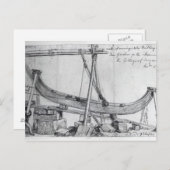 移動する鉄の大梁を使用してハンテリアを構築 ポストカード (正面/裏面)