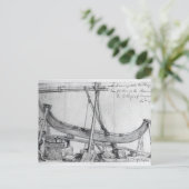 移動する鉄の大梁を使用してハンテリアを構築 ポストカード (スタンド正面)