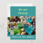 移動する！ポストカードのアナウンス新しいアドレス 案内ポストカード (正面/裏面)