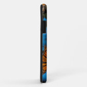 移動する(昆虫)オオカバマダラ、モナーク蝶が葉付着する Case-Mate iPhoneケース (裏面/右)