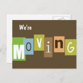 移動する 案内ポストカード (正面/裏面)