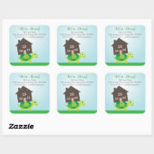 移動する – Turtle引越し業者シール スクエアシール (シート)