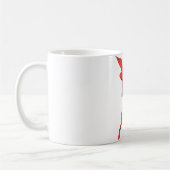 移動のスーパーガール コーヒーマグカップ (左)