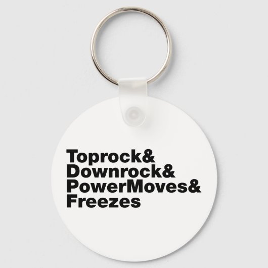 移動の分割（ブレークダンス） キーホルダー (正面)