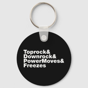 移動の分割(ブレークダンス) キーホルダー