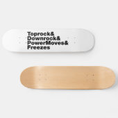 移動の分割(ブレークダンス) スケートボード (横)