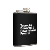 移動の分割（ブレークダンス） フラスク (右)