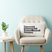 移動の分割（ブレークダンス） ランバークッション (椅子)