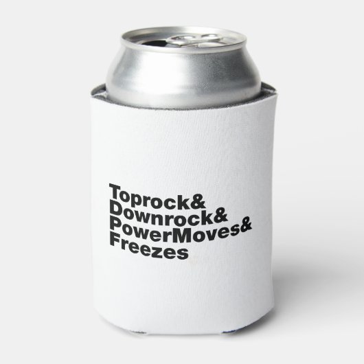 移動の分割（ブレークダンス） 缶クーラー (缶正面)