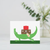 移動はがき上のゲーター ポストカード (スタンド正面)