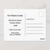 移動はがき上のゲーター ポストカード (裏面)