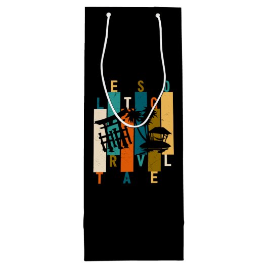 移動を開始 ワインギフトバッグ (裏面)