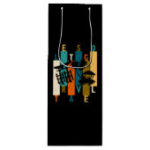 移動を開始 ワインギフトバッグ (正面)