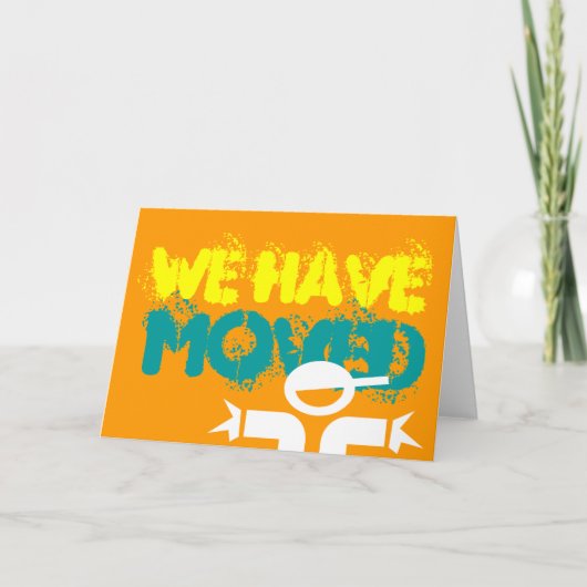 移動カード言って「私達がgraphitiで」動かした 案内状 (正面)