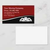 移動トラックのモダンなデザイン 名刺 (正面/裏面)