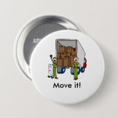 移動トラックの人ボタン 缶バッジ (正面&裏面)