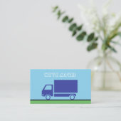 移動トラックの移動発表の住所挿入物 エンクロージャーカード (スタンド正面)