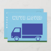 移動トラックカスタムの移動発表 案内ポストカード (正面/裏面)