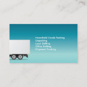 移動トラックプロフェッショナルの配信 名刺 (裏面)