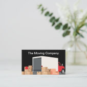 移動トラック名刺デザインテンプレート 名刺 (スタンド正面)