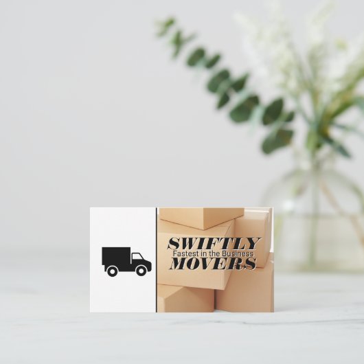 移動トラック |ボックス 名刺 (スタンド正面)