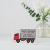 移動トラック | 産業用車両 名刺 (スタンド正面)