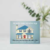 移動パーソナライズされたカード、シンプル- Clean ポストカード (スタンド正面)